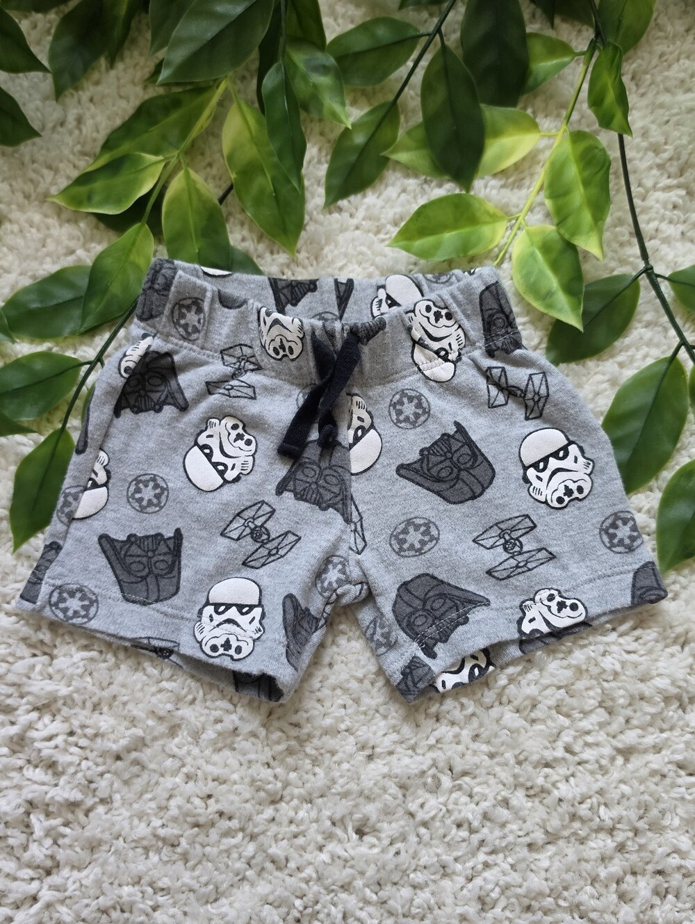 Baby Boy Star Wars Stormtrooper Shorts (0-3 Months)
